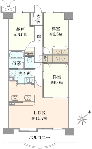 エクセル西千葉の間取図