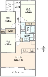 エルザタワー32の間取図