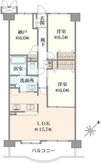 エクセル西千葉の間取図