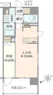 エクセレントシティ船橋グランライズの間取図