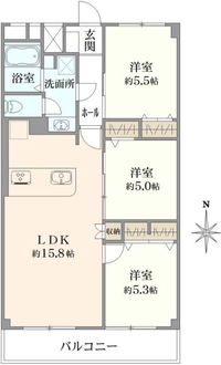 ウェルフェアグリーン船橋の間取図