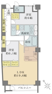 井の頭第2パークサイドマンションの間取図