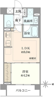 シティインデックスときわ台の間取図