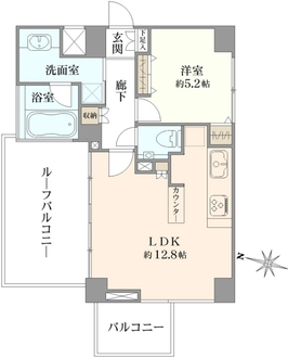 ザ・グレース要町の間取図