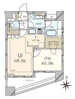 プライア渋谷の間取図