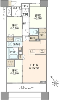 プラウドシティ日吉 レジデンスIの間取図