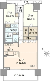 エアヒルズ藤沢の間取図