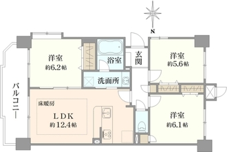 武蔵関サニーコートの間取図