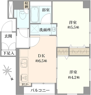 ライオンズマンション西荻第3の間取図