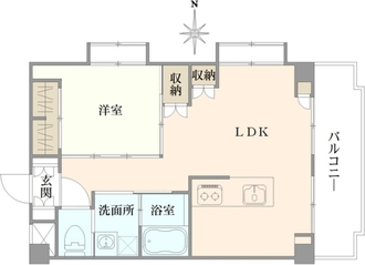 パークヴィラ吉祥寺の間取図