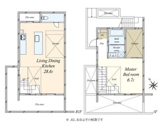 SOLA　HOUSEの間取図