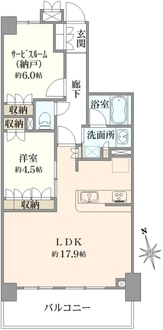 センチュリー境南Vの間取図