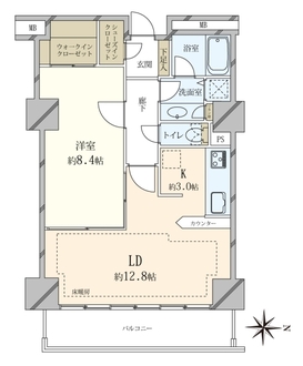 パークシティ杉並セントラルタワーの間取図