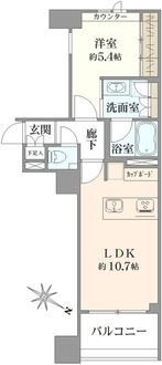 GREEN PARK 日本橋堀留町の間取図