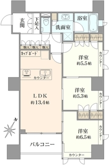 GREEN PARK 日本橋堀留町の間取図