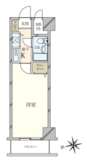 ルイシャトレ恵比寿の間取図