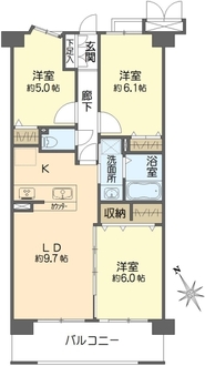 レピア堺湊の間取図