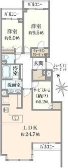 目白ガーデンヒルズの間取図