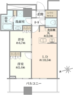 ワールドタワーレジデンス　WORLDTOWERRESIDENCEの間取図