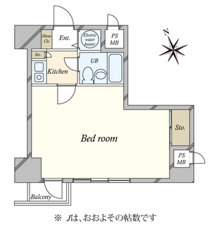 三田富洋ハイツの間取図