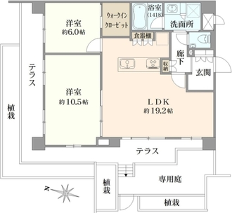 ミオカステーロ成増IIの間取図