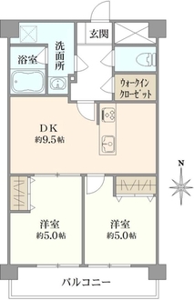 グリーンキャピタル金町の間取図