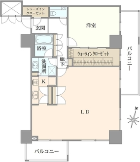 THE　OMIYA　TOWERSの間取図