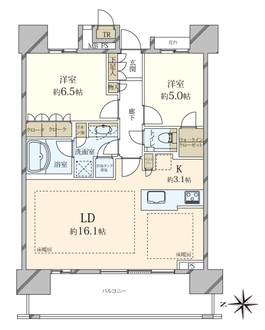 ザ・豊洲タワー　THE　TOYOSU　TOWERの間取図