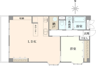 モナーク中野の間取図