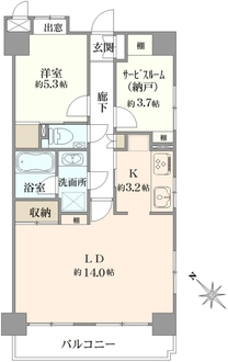 ニューキャピタル滝野川の間取図
