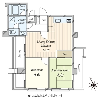 ネオハイツ田町の間取図