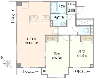 シティコープ大船の間取図