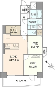 ネオマイム生麦の間取図