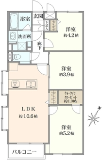 メゾンエクセレントの間取図