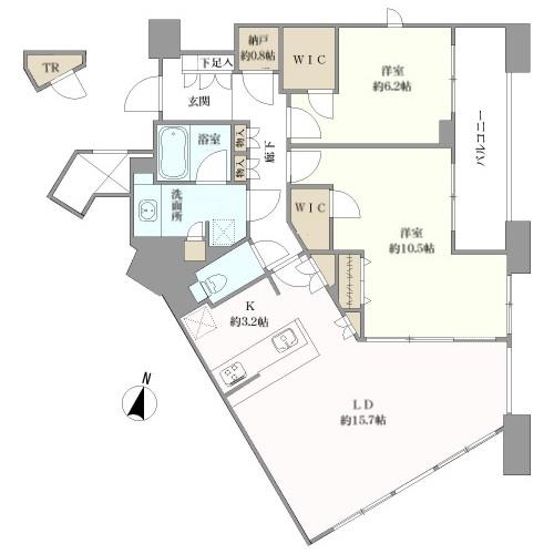 アイタワー　の間取図