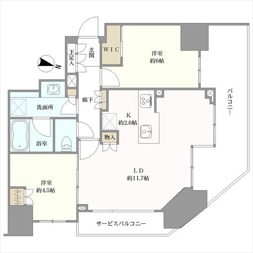 ルフォン文京本駒込の間取図