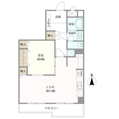 メゾン港南台の間取図