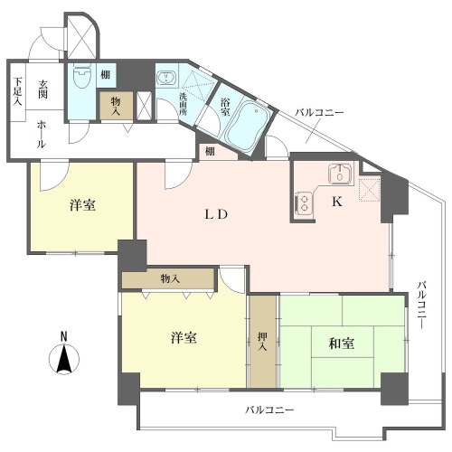 三旺ポートタウン港の間取図