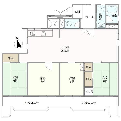シティコーポ前浪の間取図