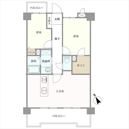 ライオンズガーデン中小田井の間取図