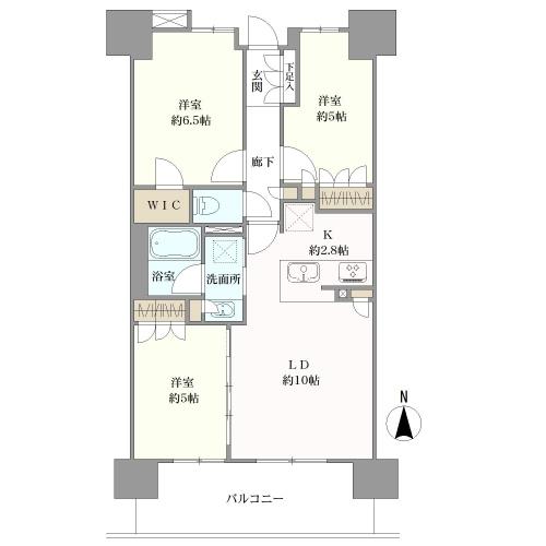 サンクレイドル名古屋の間取図