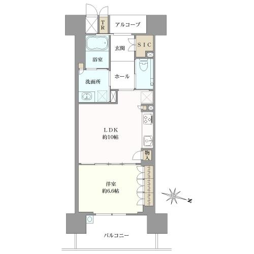 サンフォーリーフタウン桜ノ宮の間取図