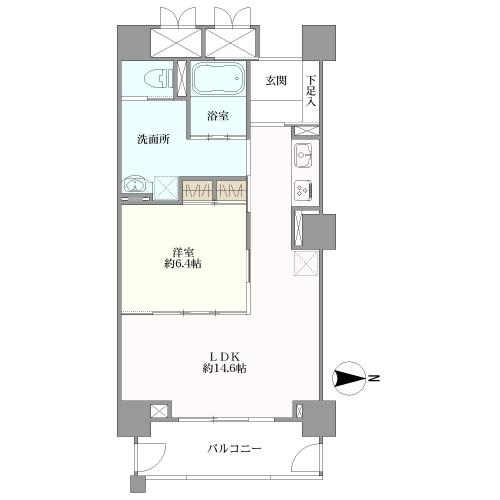ザ・レジデンス芦屋スイートの間取図