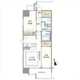 リビオ住吉駅前　の間取図