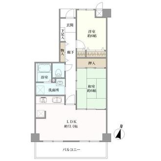 サーパス新室見ＩＩの間取図