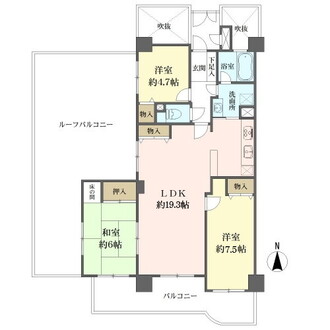 グローリアスハイツ安城壱番館の間取図