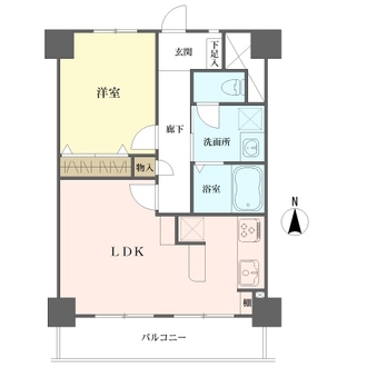 ライオンズマンション栄第３の間取図
