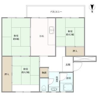 相生山団地の間取図