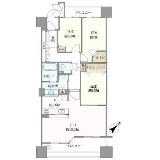 パークハウス八事の丘の間取図