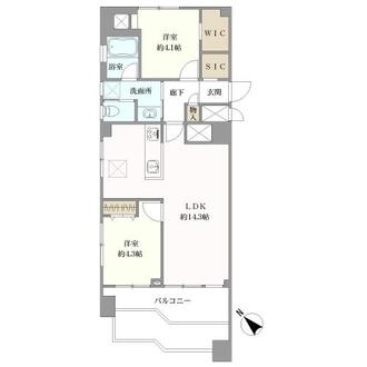 サンリーブ恵比寿の間取図